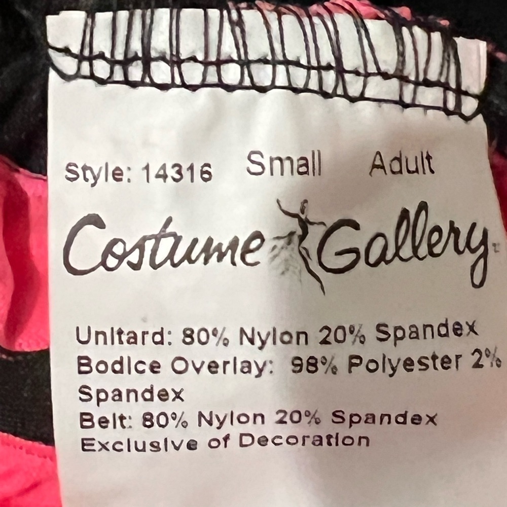Hot Punk Ruffle Top Dance Costume - Picture 2 of 4